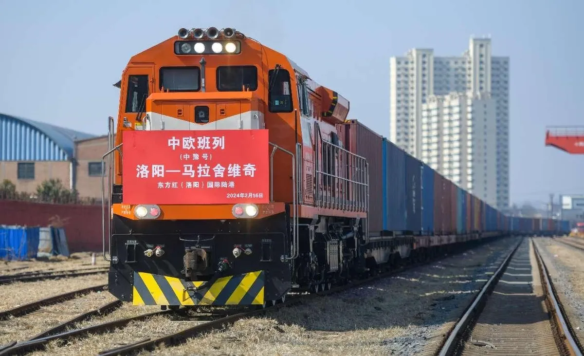 中欧班列铁路货运